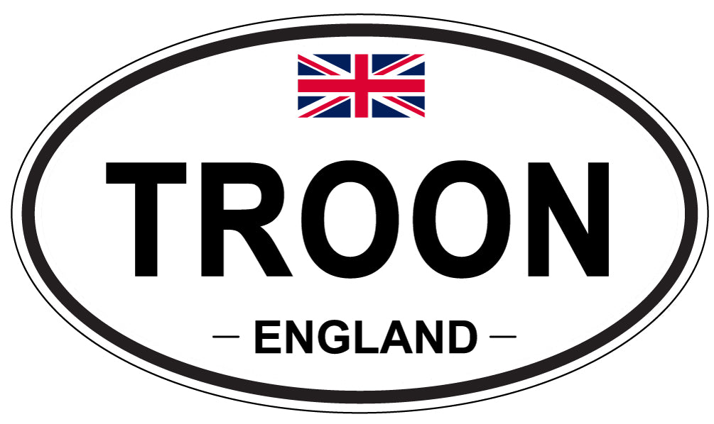 TROON, England - Oval Magnet