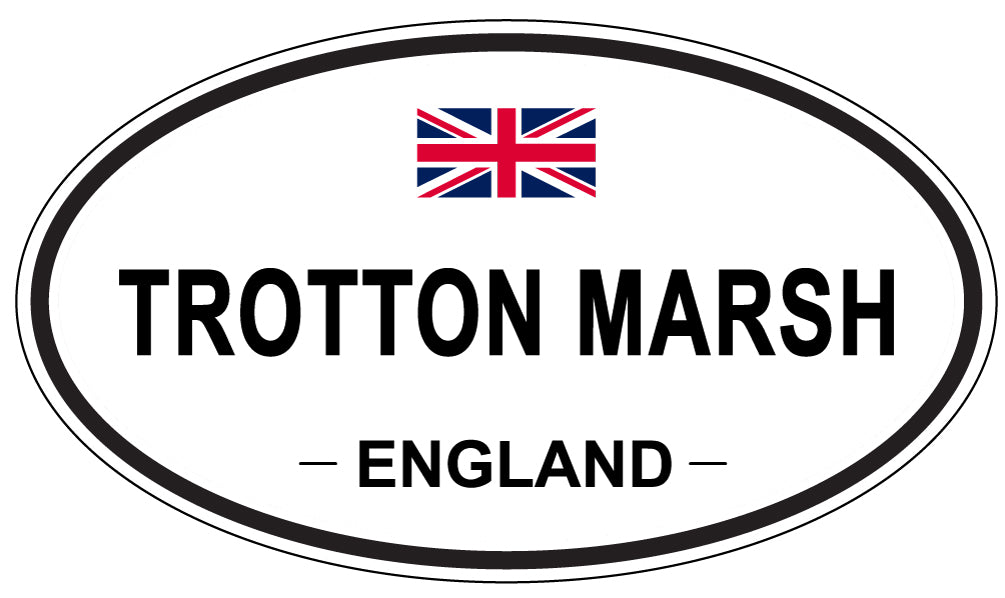 TROTTON MARSH, England - Oval Magnet