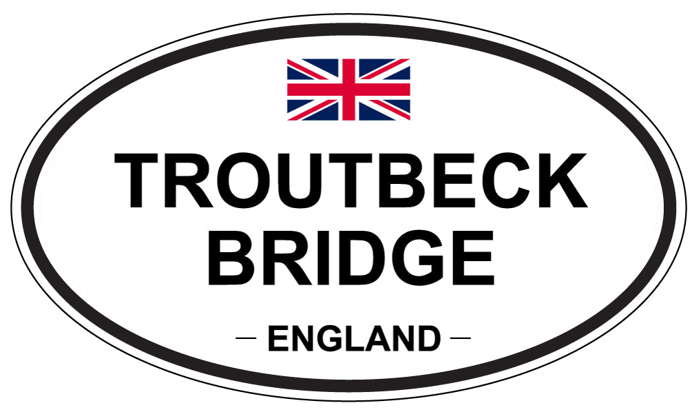 TROUTBECK BRIDGE, England - Oval Magnet