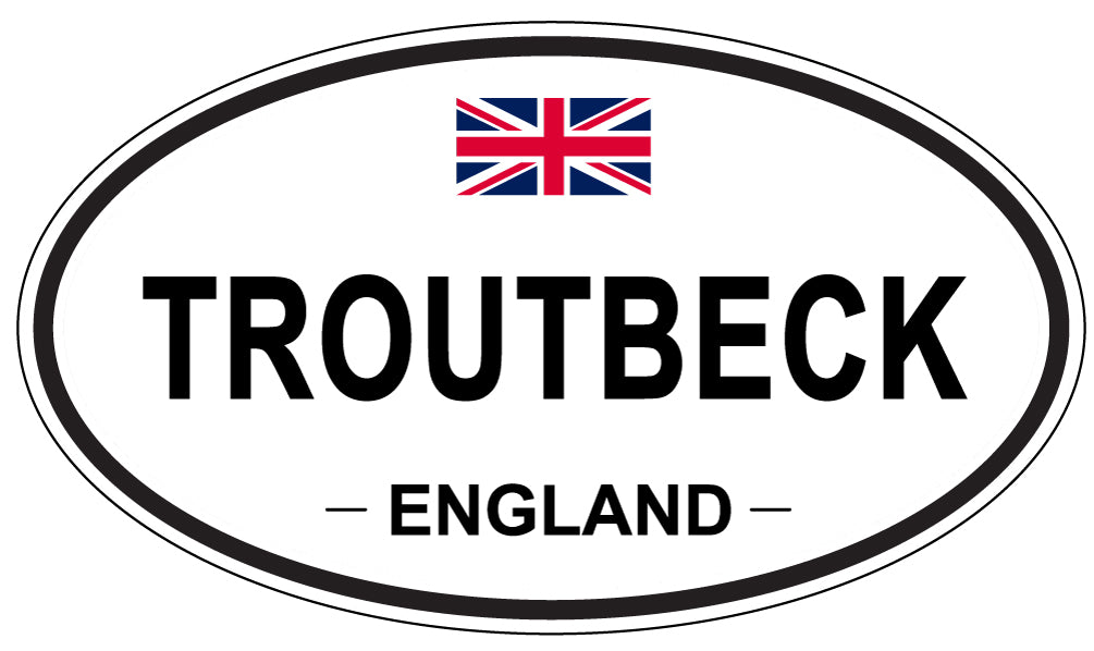 TROUTBECK, England - Oval Magnet