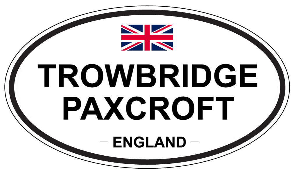 TROWBRIDGE PAXCROFT, England - Oval Magnet