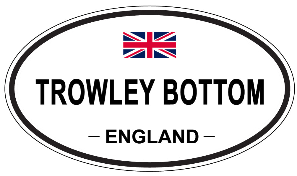 TROWLEY BOTTOM, England - Oval Magnet