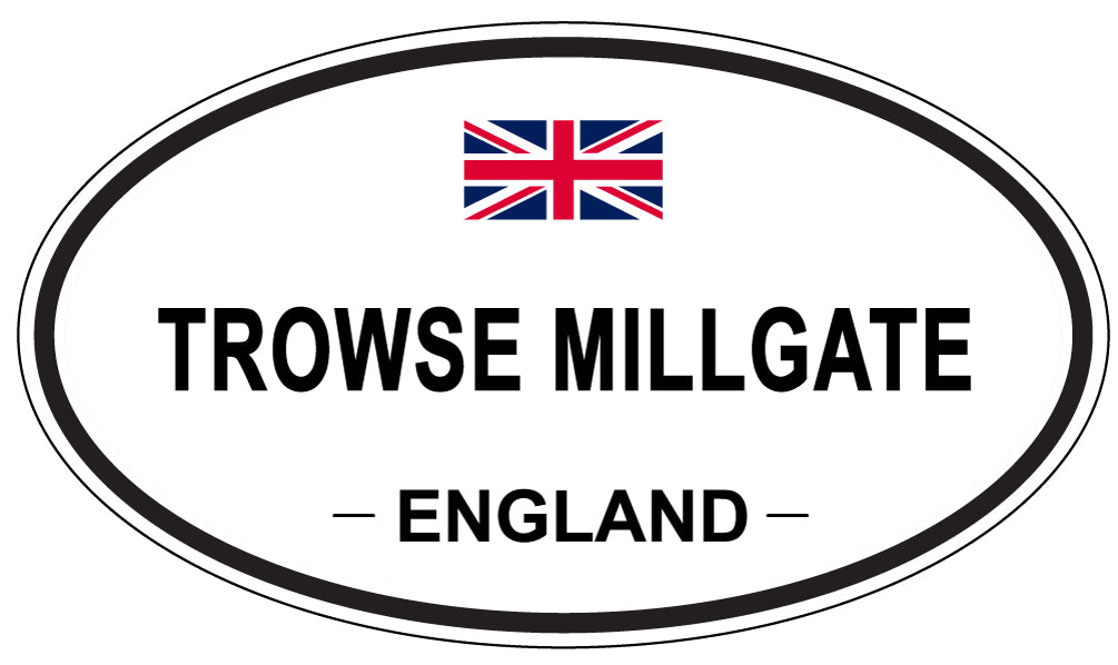 TROWSE MILLGATE, England - Oval Magnet
