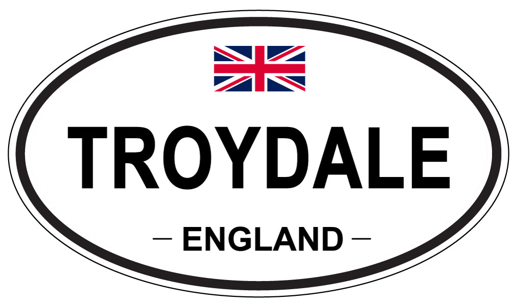 TROYDALE, England - Oval Magnet