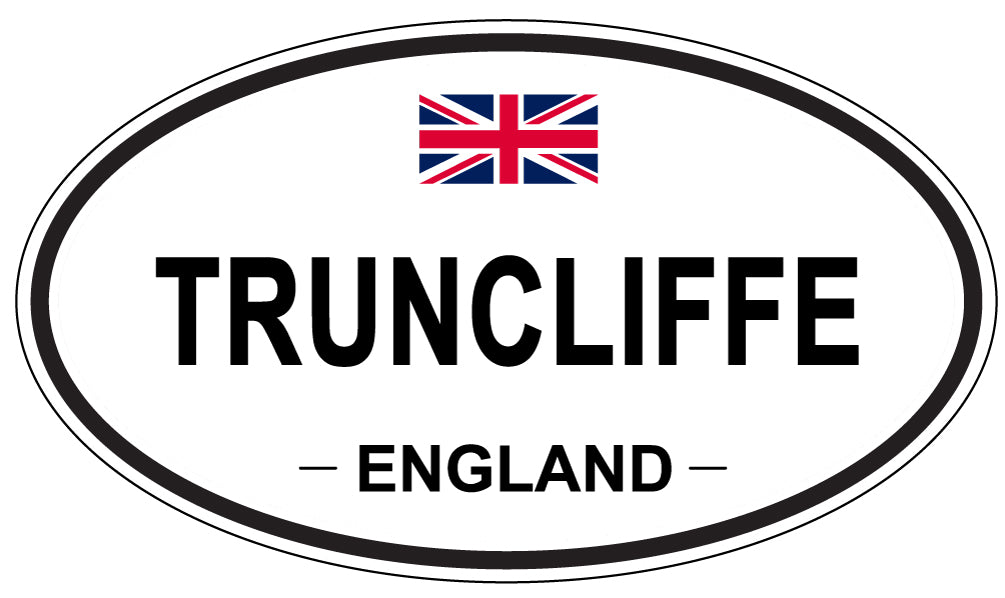 TRUNCLIFFE, England - Oval Magnet