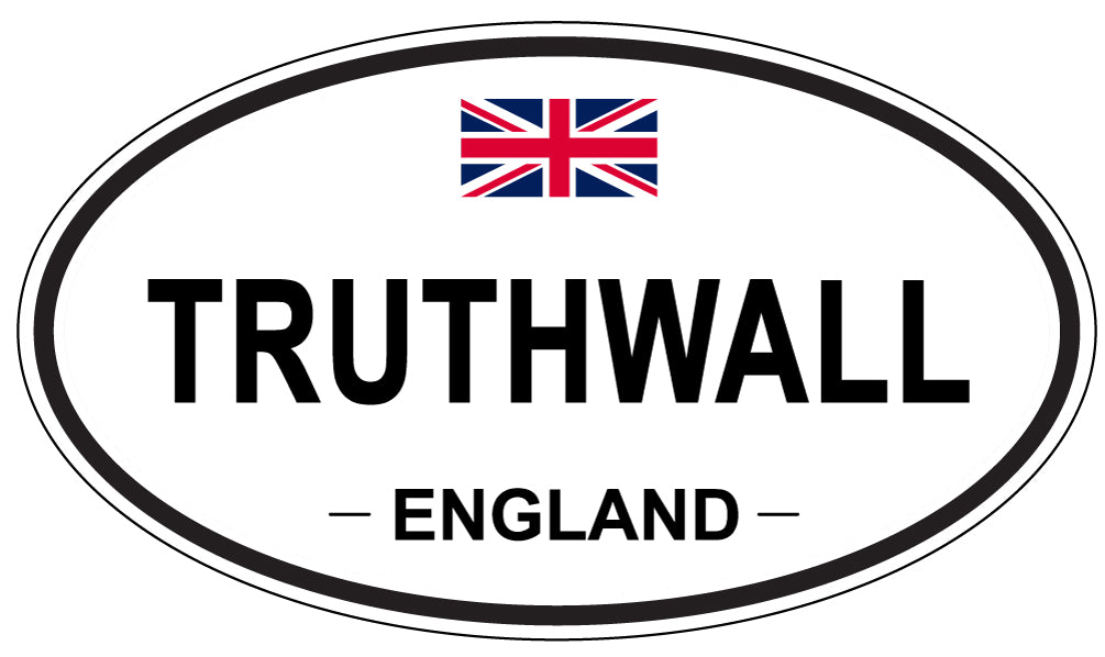 TRUTHWALL, England - Oval Magnet