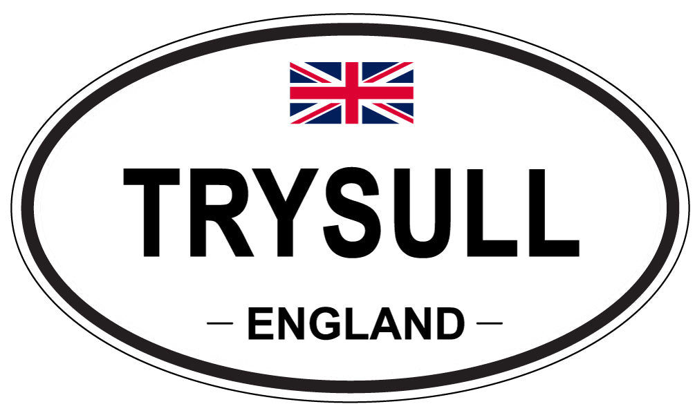TRYSULL, England - Oval Magnet