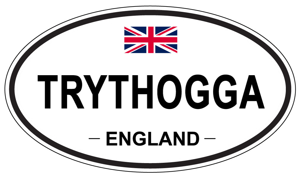 TRYTHOGGA, England - Oval Magnet