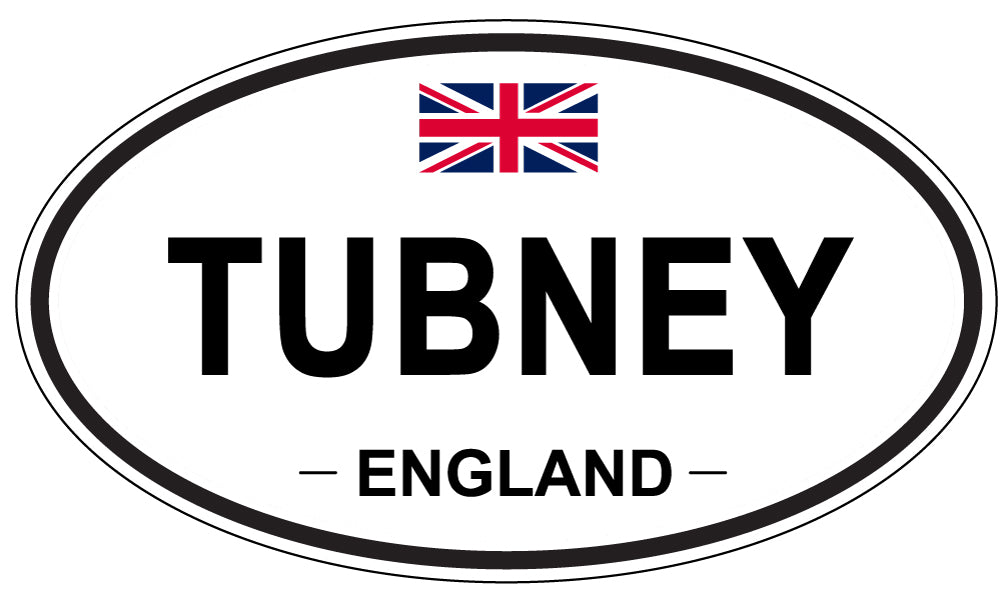 TUBNEY, England - Oval Magnet