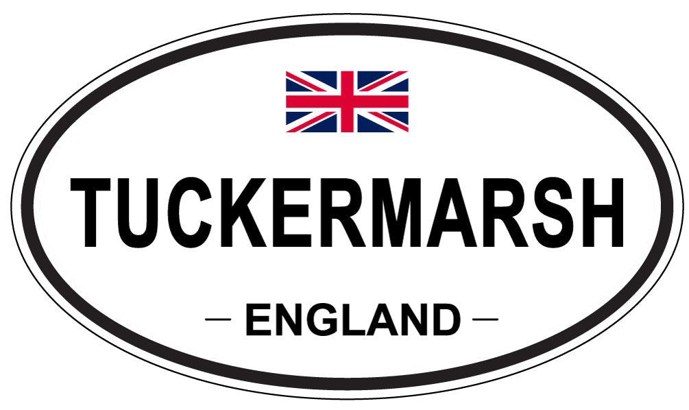 TUCKERMARSH, England - Oval Magnet