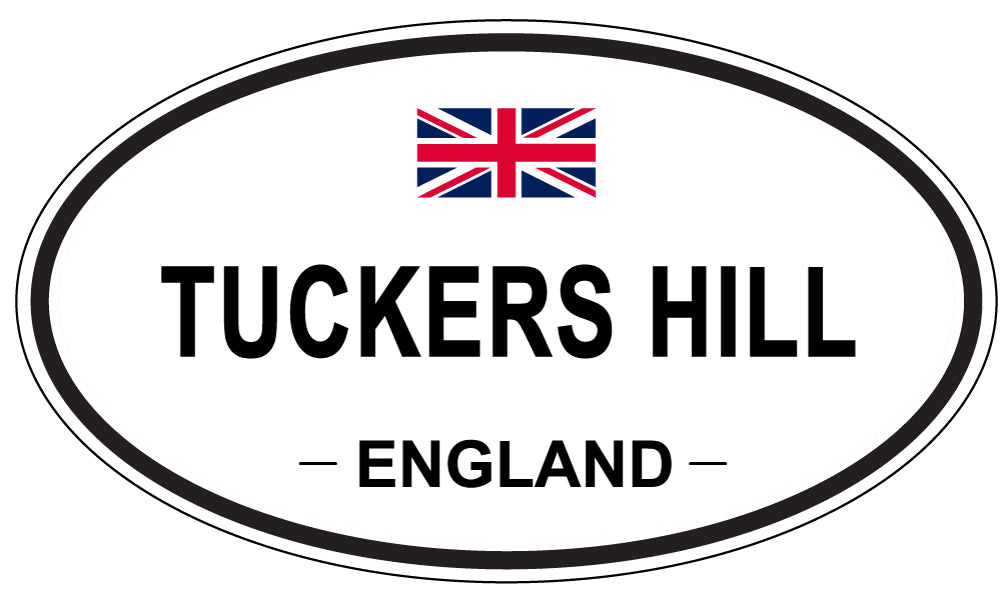 TUCKERS HILL, England - Oval Magnet