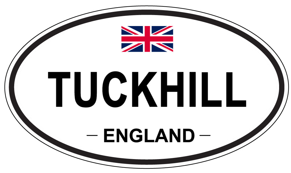 TUCKHILL, England - Oval Magnet