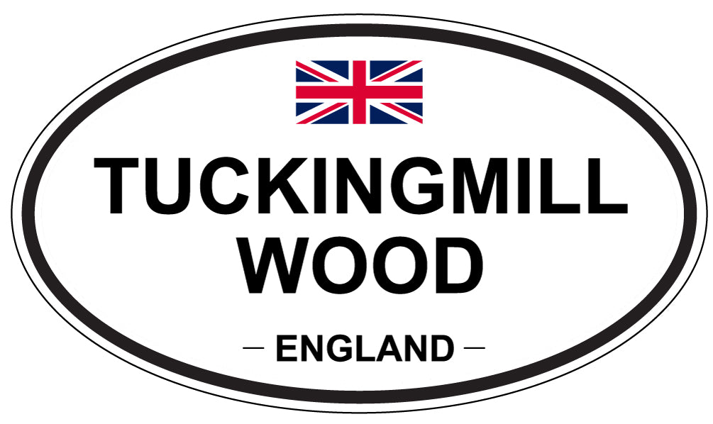 TUCKINGMILL WOOD, England - Oval Magnet