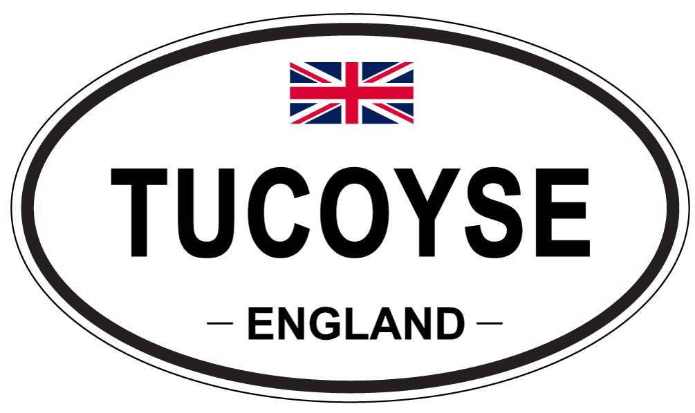 TUCOYSE, England - Oval Magnet