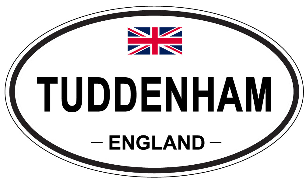 TUDDENHAM, England - Oval Magnet