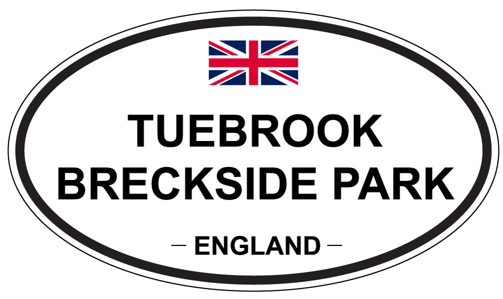 TUEBROOK BRECKSIDE PARK, England - Oval Magnet