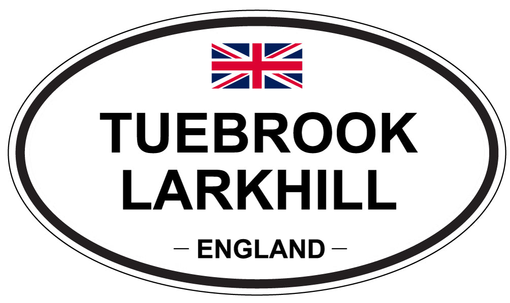 TUEBROOK LARKHILL, England - Oval Magnet