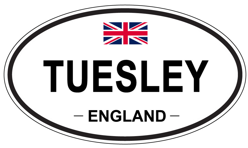 TUESLEY, England - Oval Magnet