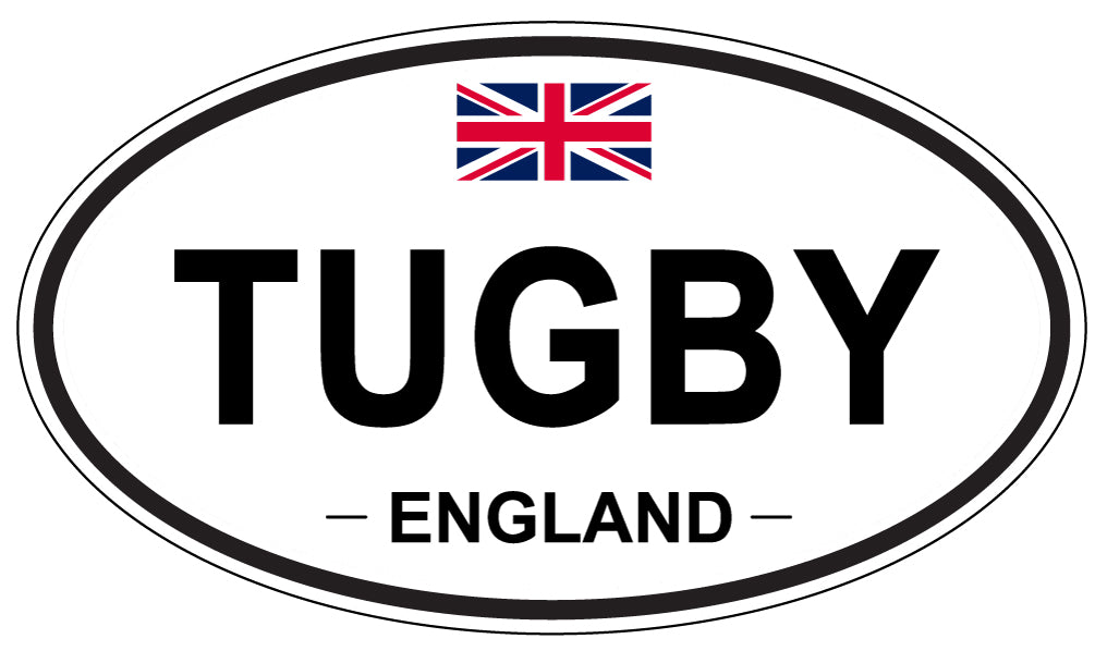 TUGBY, England - Oval Magnet