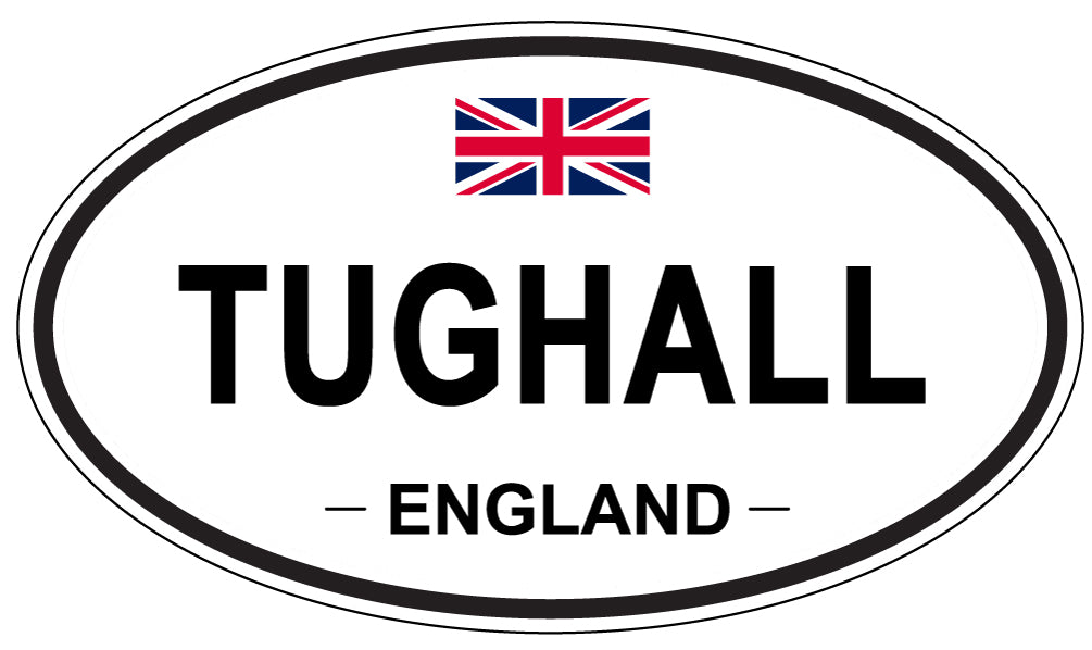 TUGHALL, England - Oval Magnet