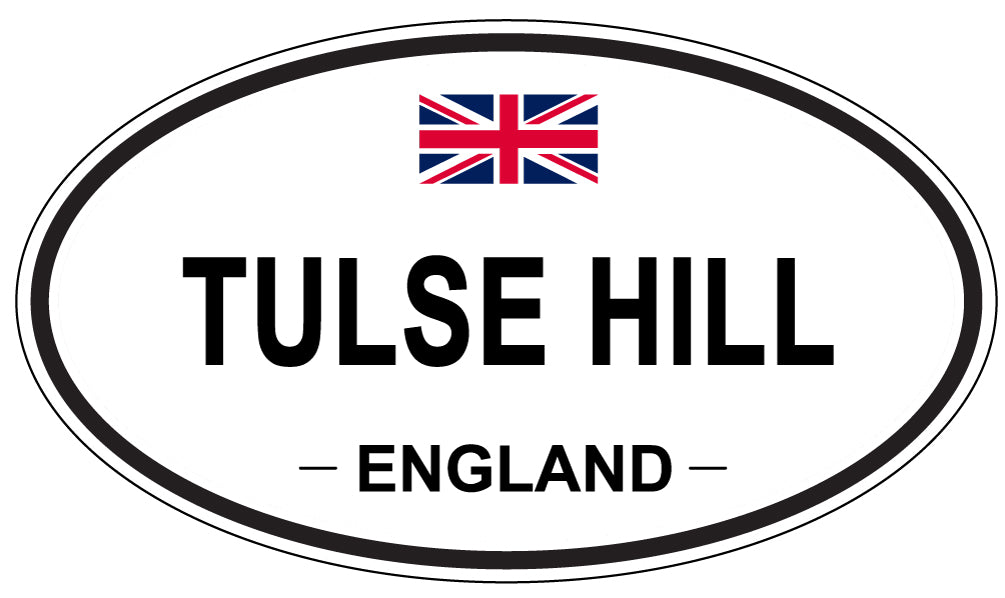 TULSE HILL, England - Oval Magnet