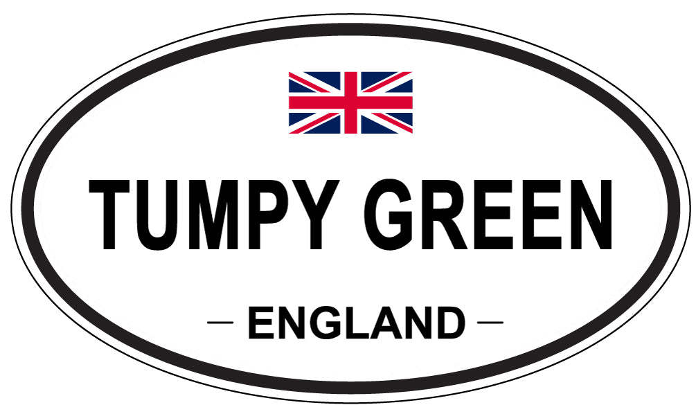 TUMPY GREEN, England - Oval Magnet
