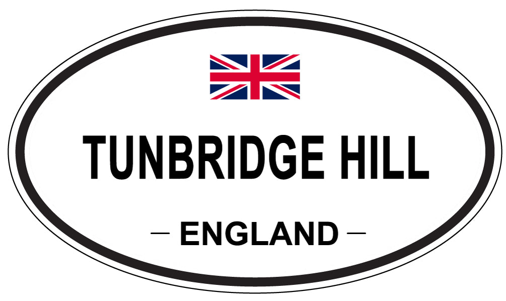 TUNBRIDGE HILL, England - Oval Magnet