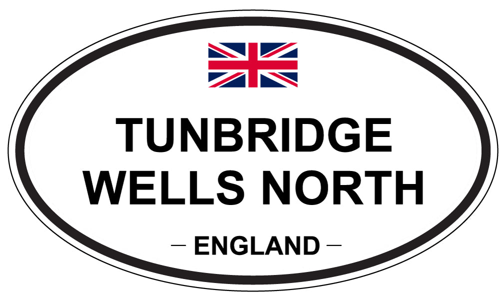 TUNBRIDGE WELLS NORTH, England - Oval Magnet