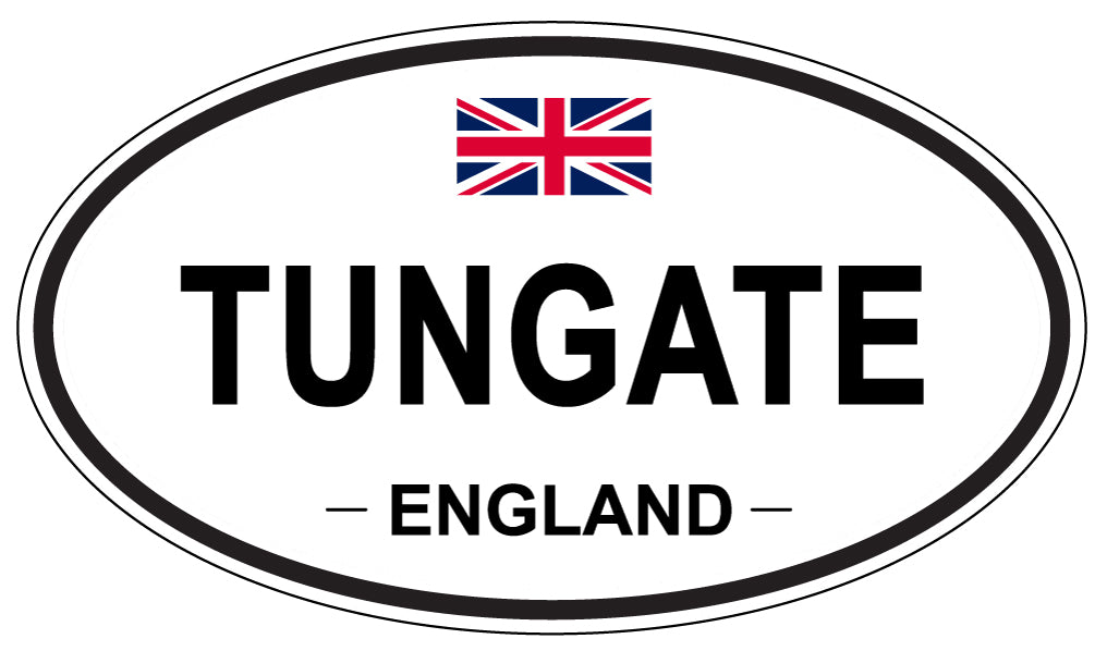 TUNGATE, England - Oval Magnet