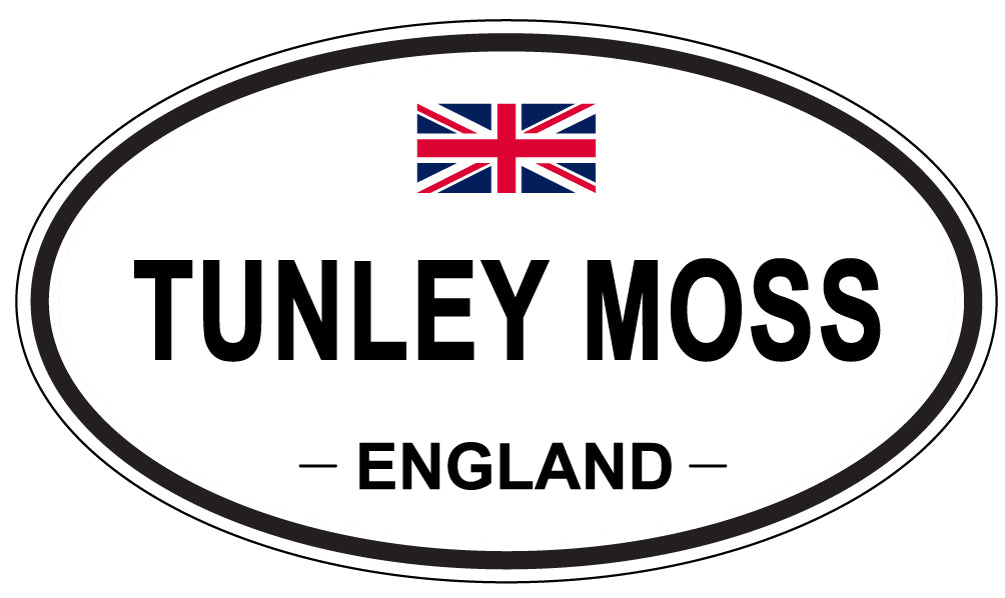 TUNLEY MOSS, England - Oval Magnet