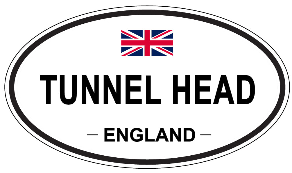 TUNNEL HEAD, England - Oval Magnet