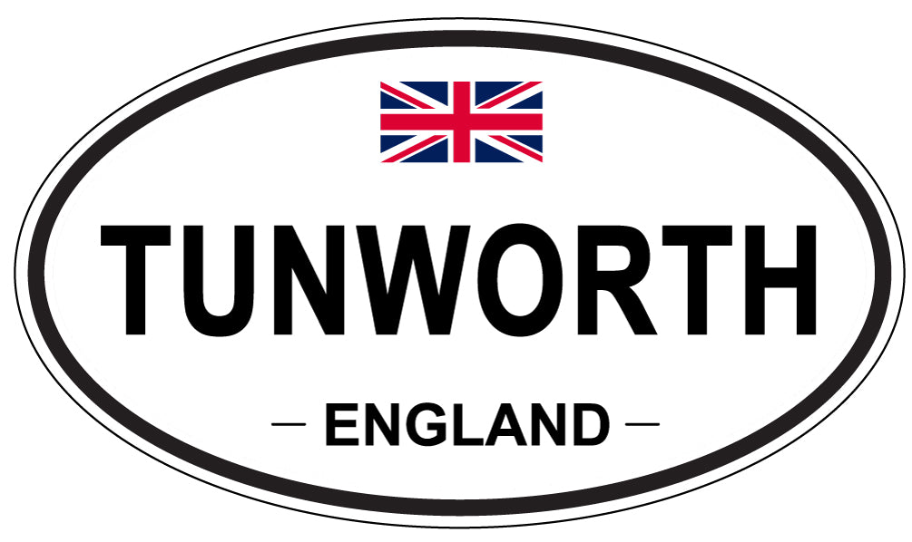 TUNWORTH, England - Oval Magnet