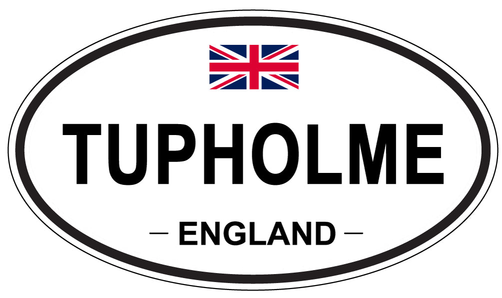 TUPHOLME, England - Oval Magnet