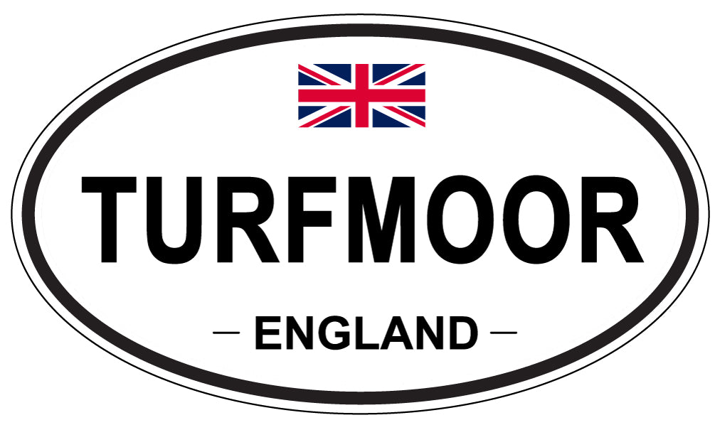 TURFMOOR, England - Oval Magnet