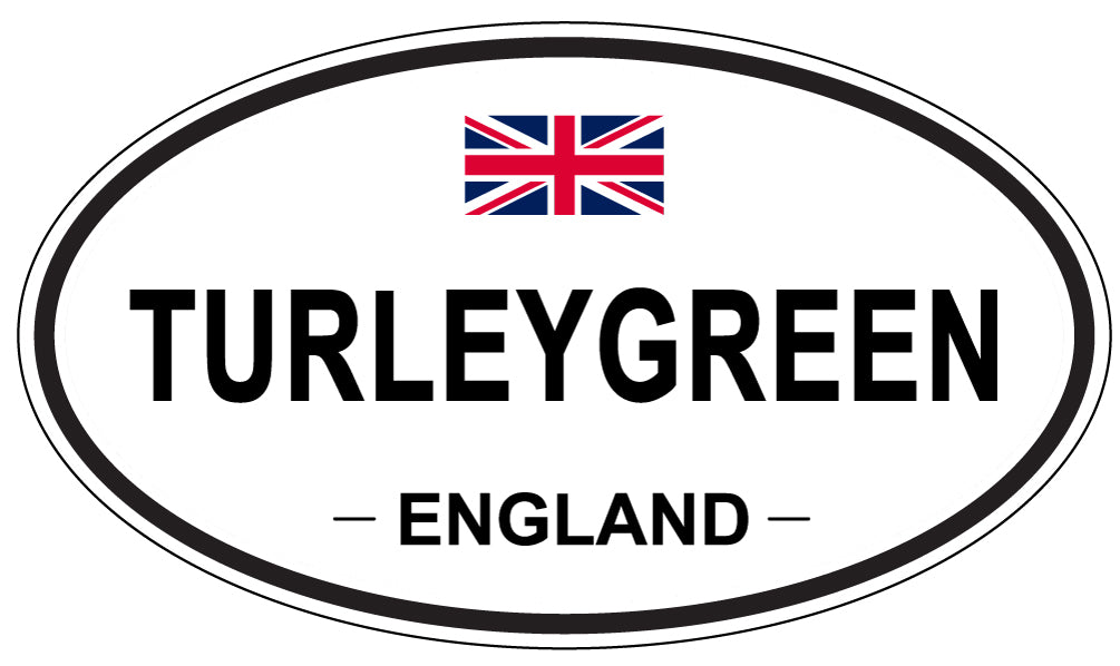 TURLEYGREEN, England - Oval Magnet