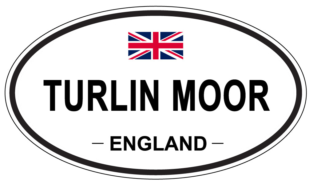 TURLIN MOOR, England - Oval Magnet
