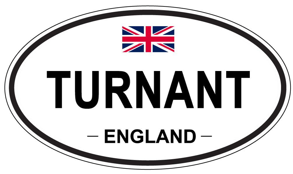 TURNANT, England - Oval Magnet