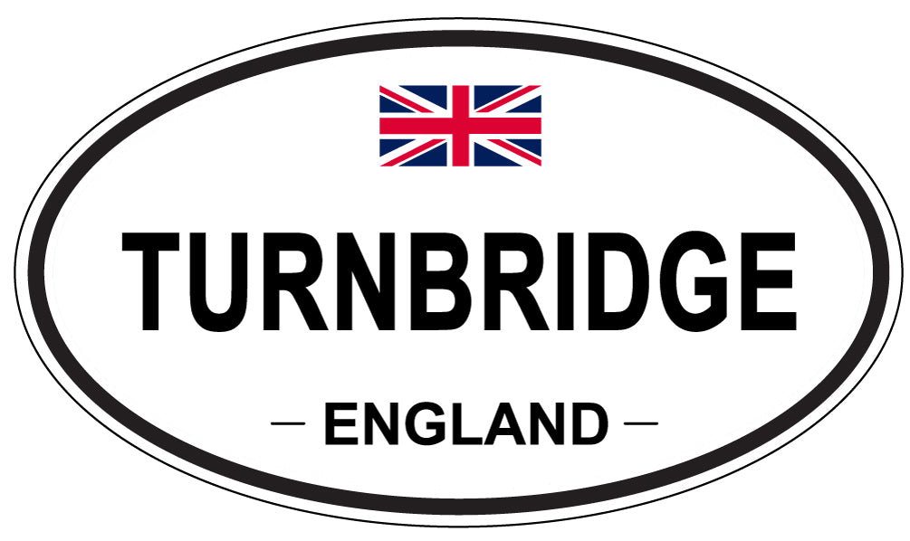 TURNBRIDGE, England - Oval Magnet