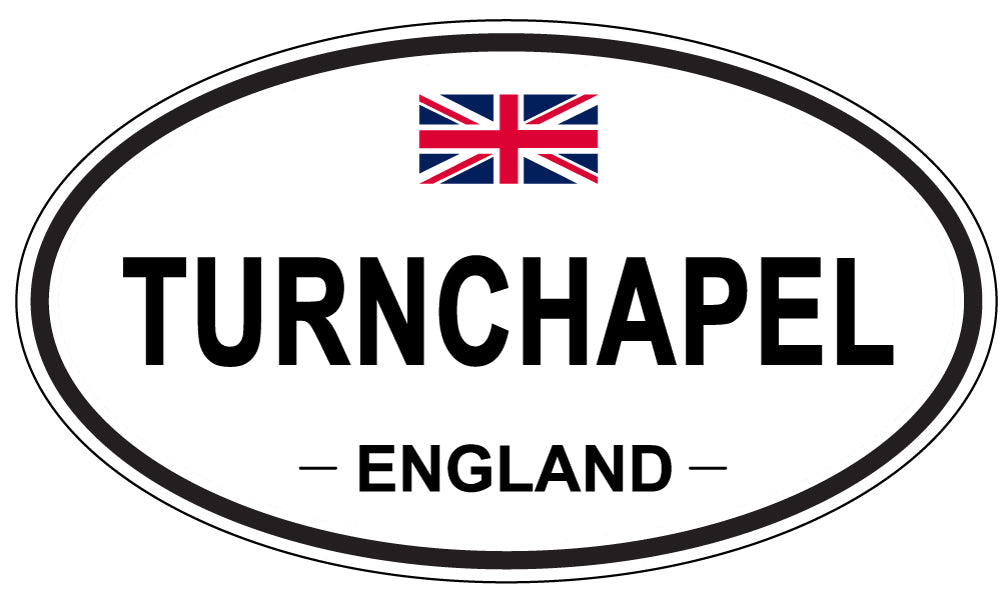 TURNCHAPEL, England - Oval Magnet