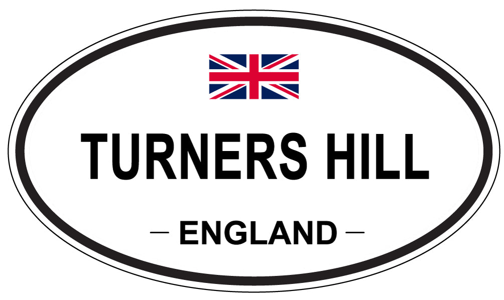 TURNERS HILL, England - Oval Magnet