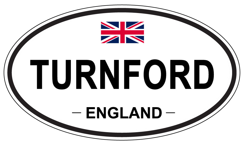 TURNFORD, England - Oval Magnet