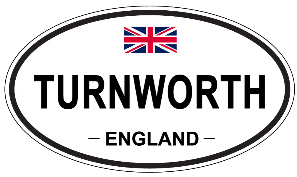 TURNWORTH, England - Oval Magnet