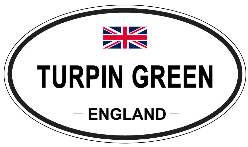 TURPIN GREEN, England - Oval Magnet