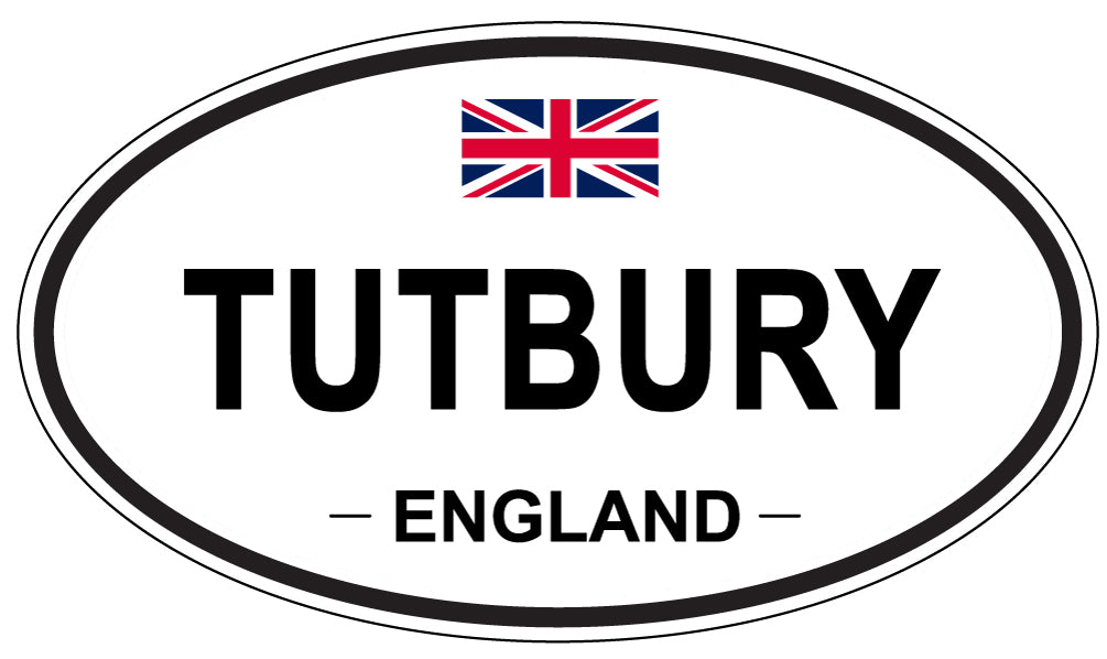 TUTBURY, England - Oval Magnet