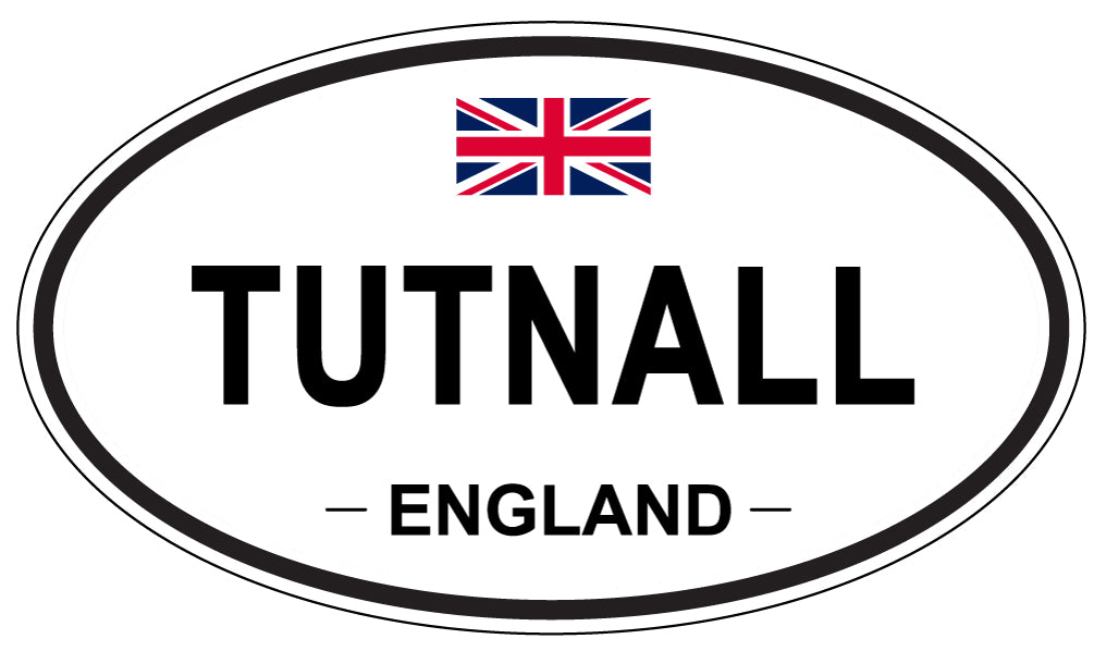TUTNALL, England - Oval Magnet