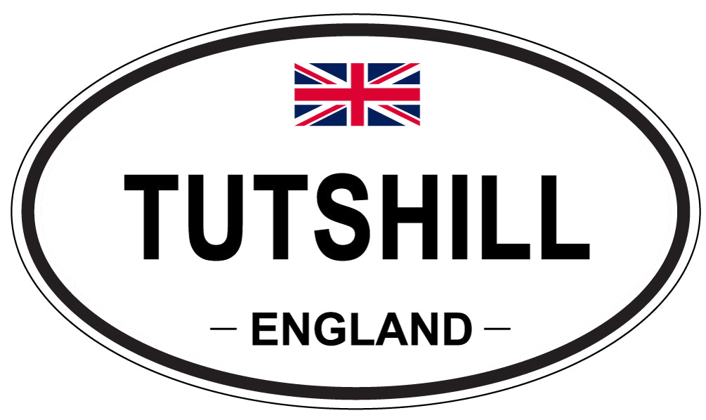 TUTSHILL, England - Oval Magnet