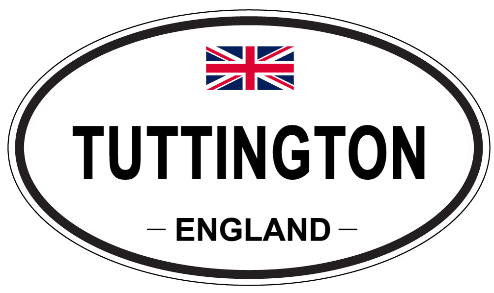 TUTTINGTON, England - Oval Magnet