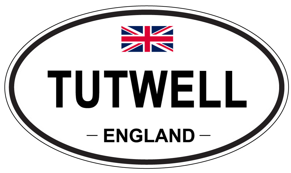 TUTWELL, England - Oval Magnet