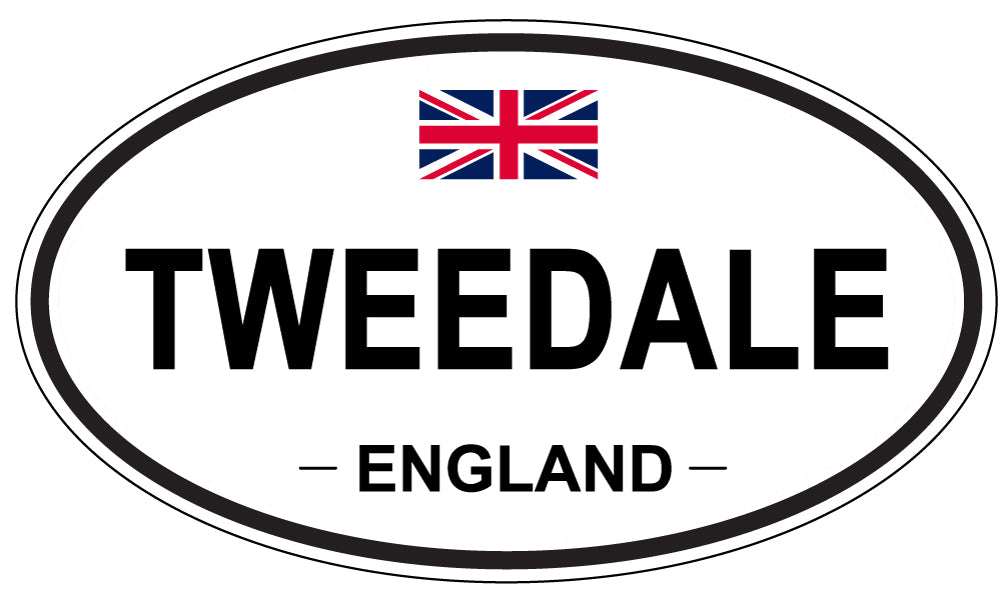 TWEEDALE, England - Oval Magnet