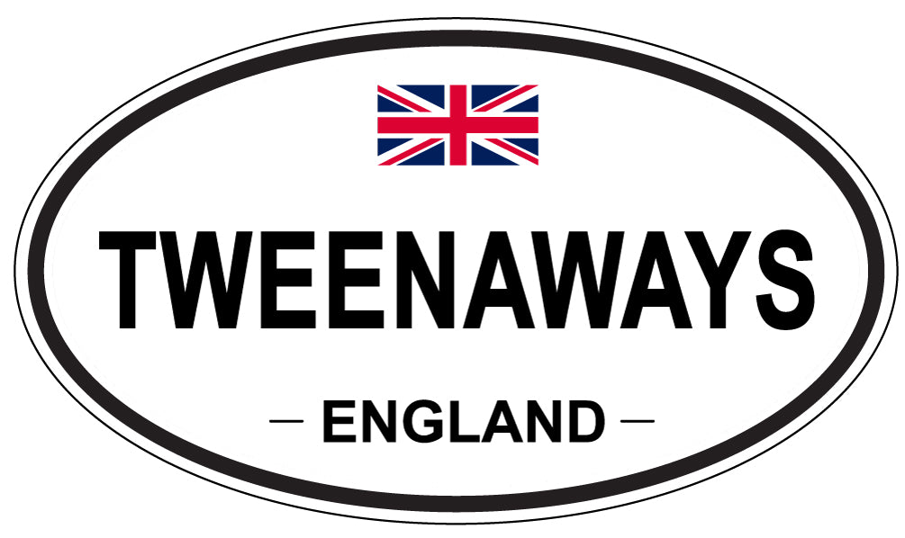 TWEENAWAYS, England - Oval Magnet